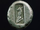 Minotaur On A Greek Coin