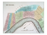 New Orleans Map  1837