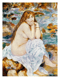 Renoir: Seated Bather  1885