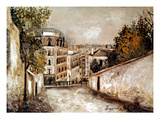Utrillo: Montmartre  20Th C