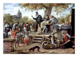 Steen: Quack  17Th Century