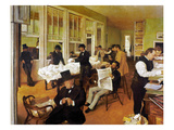 Degas: Cotton Office  1873