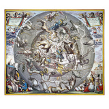 Celestial Planisphere  1660