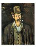 Cezanne: Pipe Smoker  C1892