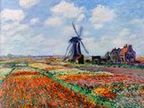 Monet: Tulip Fields  1886