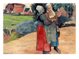 Gauguin: Breton Women  1894