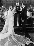 Silent Film Still: Wedding