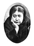 Elena Petrovna Blavatsky (1831-1891) Russian Traveller And Theosophist