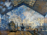 Monet: Gare St-Lazare  1877