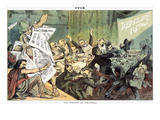 Blaine Cartoon  1884