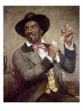 The Bone Player  1856