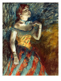 Degas: Singer In Green