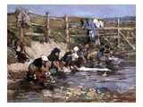 Boudin: Laundresses