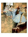 Degas: Ballet Class  C1880