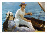 Manet: On A Boat  1874