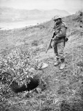 Korean War: Foxhole  1951