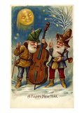 American New Year's Card