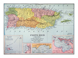 Map: Puerto Rico  1900