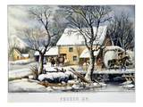 Currier & Ives Winter Scene