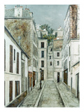 Utrillo: L'Impasse  1911