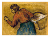 Degas: Laundress  C1888-92