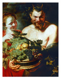 Rubens: Faun And Nymph