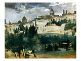 Manet: Burial  1867-70
