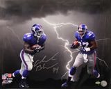 Ahmad Bradshaw Lightning Collage Autographed Photo (Hand Signed Collectable)