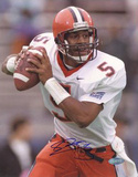 Donovan McNabb Syracuse Vertical Back to Pass Close Up