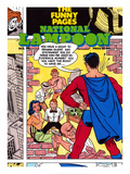 National Lampoon  October 1976 - The Funny Pages: Superman