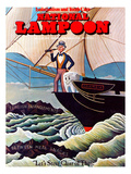 National Lampoon  August 1974 - Uncle Sam and Tooth Steer Clear of Foreign Entanglements and Betwee