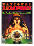 National Lampoon  January 1983 - Hot Flashes  The Psychic Fortune Teller with the Top Stories