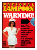 National Lampoon  March 1983 - FDA Warning