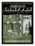 National Lampoon  June 1975 - The Rainy Day Sunday Funbook Issue