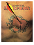 National Lampoon  February 1975 - Love and Romance: Arrow in the Bleeding Heart