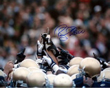 Rocky Bleier Notre Dame Players Pointing in Air