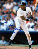 Darryl Strawberry NY Yankees Pinstripes Batting (MLB Auth)