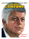 National Lampoon  February 1977 - Grand 5th Term Inaugural Issue  JFK's Frist 6000 Days