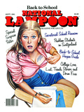 National Lampoon  September 1981 - Back to School  Girl Caught Cheating: Innaporpraite Notes