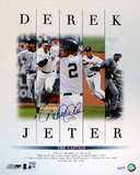 Derek Jeter Autographed Career Accomplishments 5 Image 1