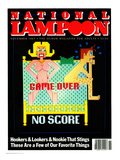 National Lampoon  November 1983  - Game Over No Score
