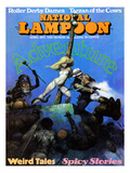 National Lampoon  April 1971 - Adventure: Weird Tales and Spicy Stories