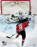 Zach Parise Overhead Shot vs Vancouver