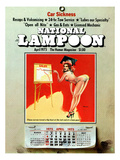 National Lampoon  April 1975 - Car Sickness  the Pin-Up Calendar