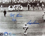 Ralph Branca/Bobby Thomson with Jackie Robinson With Date