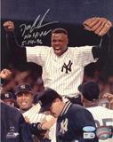 Dwight Gooden Yankees No Hitter Celebration Vertical w/ 