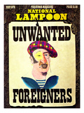 National Lampoon  May 1976 - Unwanted Foreigners