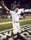 Alex Rodriguez 2009 WS Arms Raised Celebration Vertical (MLB Auth)