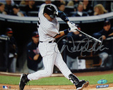 Derek Jeter Yankees Pinstripe Jersey Swing