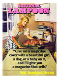 National Lampoon  January 1977 - Beautiful Girl  a Dog  and a Baby